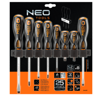 NEO Schroevendraaierset 8 Delig