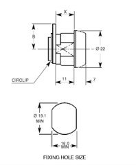 L&F automaatcilinder 1362