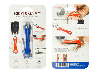 Keystaxt blauw aluminium