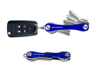 Keystaxt blauw aluminium