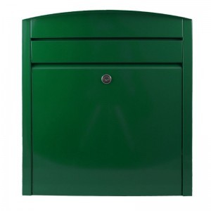 Brievenbus system gebogen groen