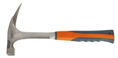 Duitsehamer 600gr, met spijker magneet, DIN 7239