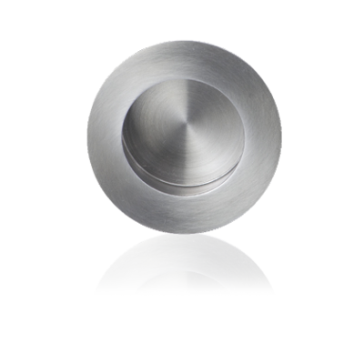 RVS mat schuifdeurkom rond 65mm